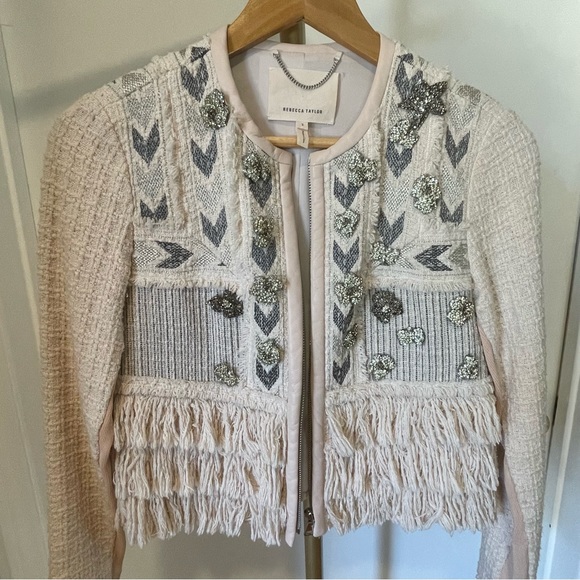 REBECCA TAYLOR Embellished Jacket - Picture 2 of 4